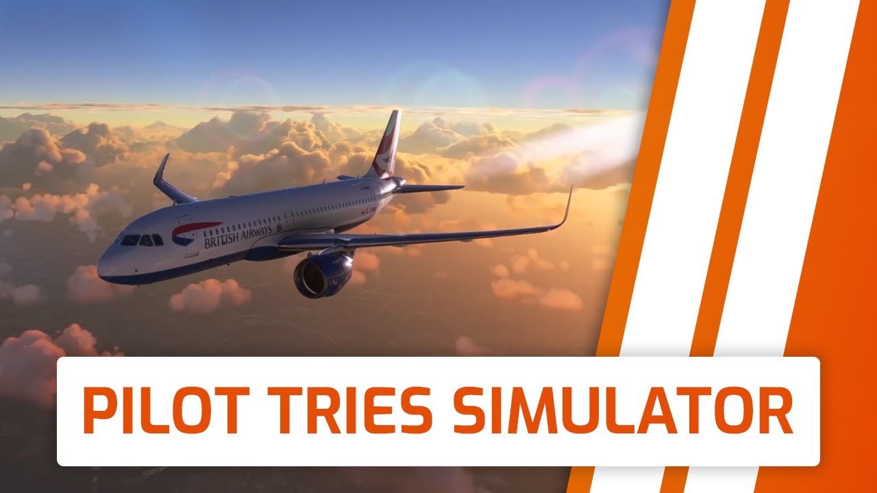 [MSFS] | Real Pilot flying Microsoft Flight Simulator - Approach and Landing