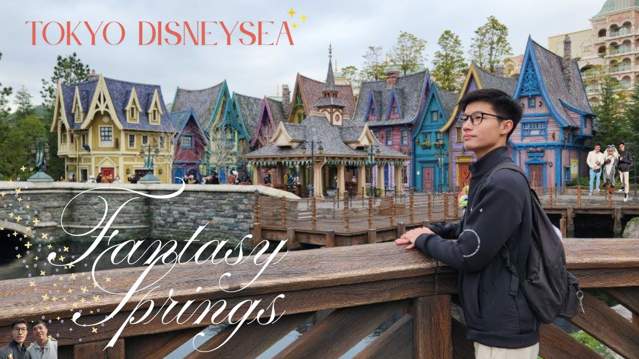 Entire walkthrough of Fantasy Land at Tokyo Disneysea + Frozen and Tangled Ride POV