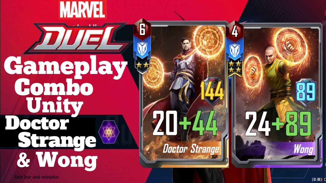 Marvel Duel | Build Combo Unity Doctor Strange with Wong