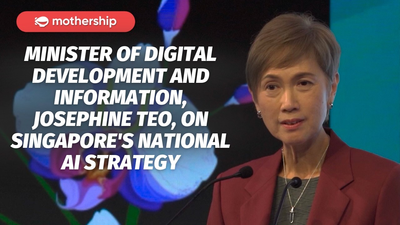 Minister of Digital Development and Information, Josephine Teo, on Singapore's national AI strategy