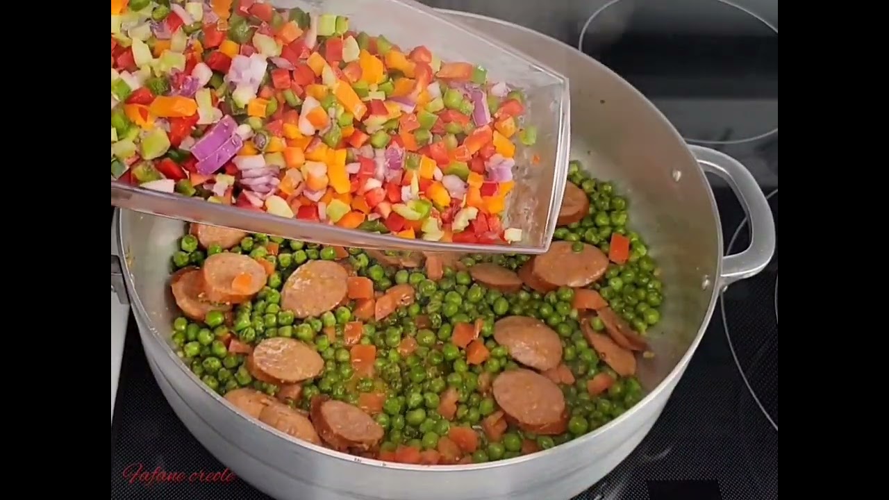 MEN KÒMAN OU KA PREPARE YON BON DU RIZ AK BIÈRE .(ARROZ CON  POLLO)