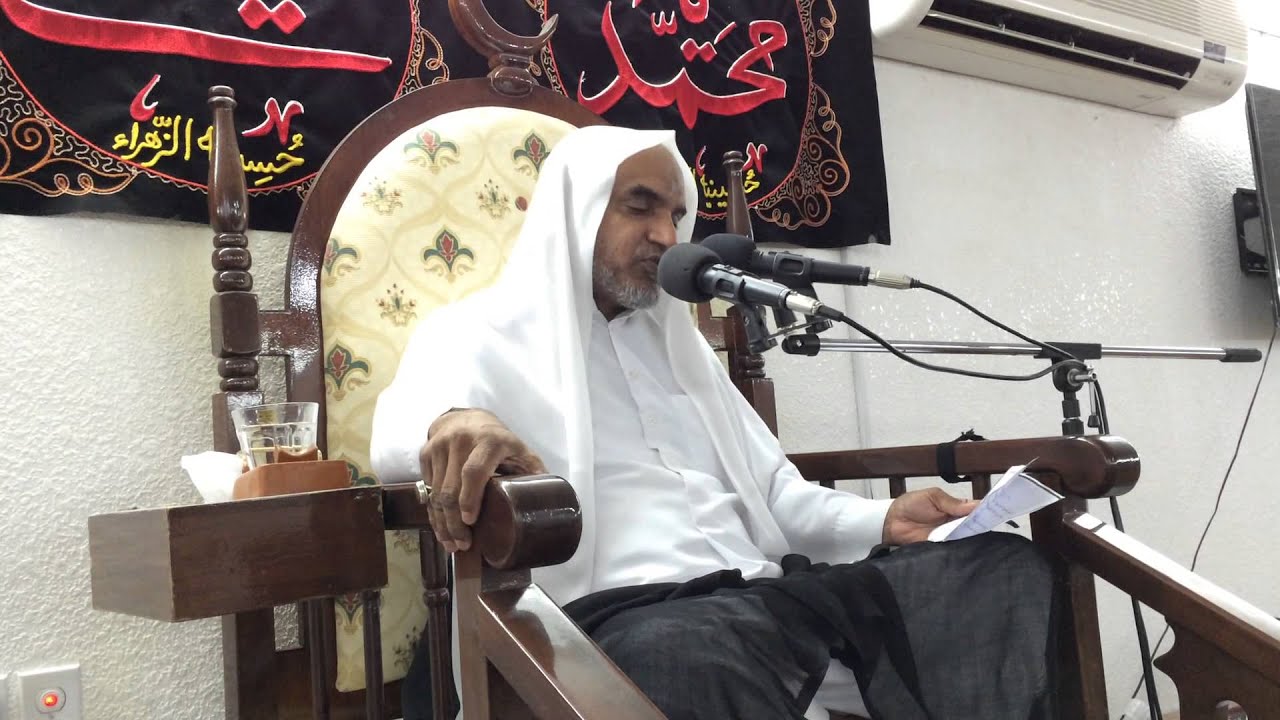الشيخ علي العياش نخوه للسيده زينب عليها السلام في حسينية الزهراء 1436
