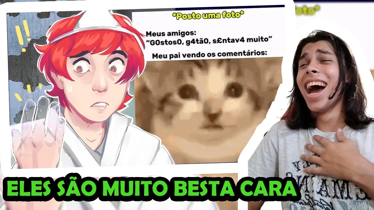 ELES PASSARAM DA CONTA HOJE Reagindo PRINTS ASSUSTADORAMENTE BONS (esse bonde é muito aleatorio)