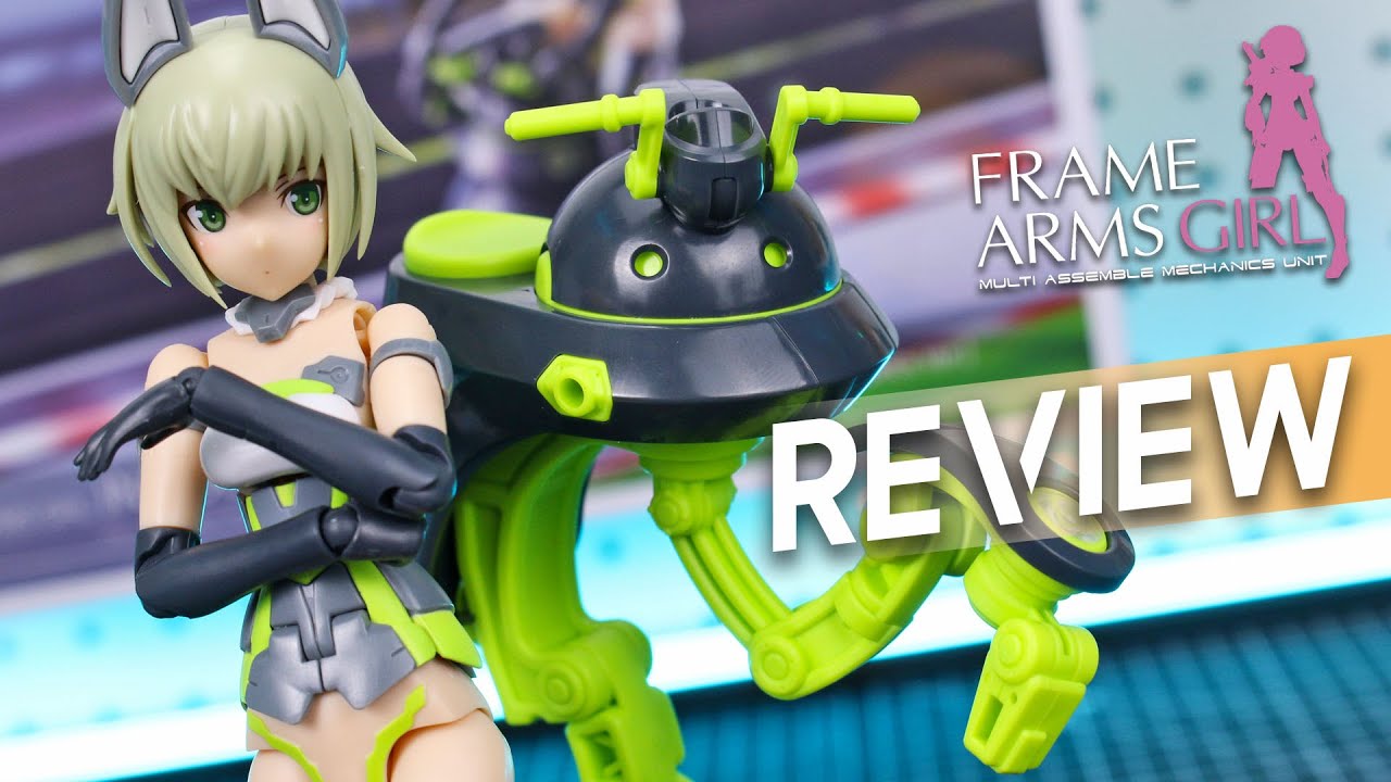 Frame Arms Girl Innocentia Racer & Noseru Racing Specs - UNBOXING and Review!