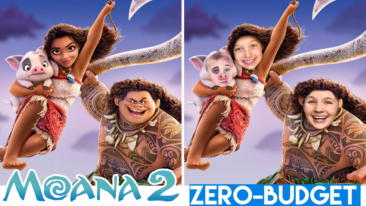 MOANA 2 With ZERO BUDGET! Official Disney Trailer MOVIE PARODY By KJAR Crew!