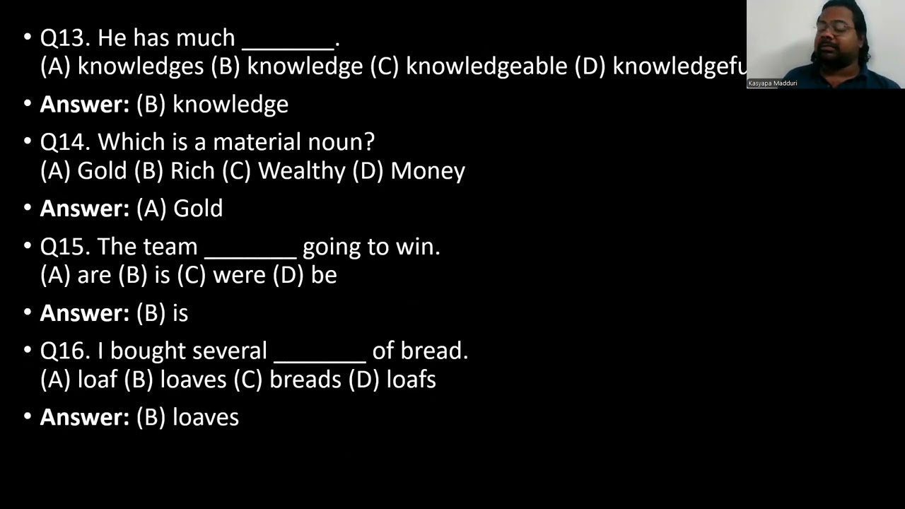 50 Most Repeated Noun Questions | SSC CGL, CHSL, Bank, RRB, Defence | PYQs with Tricks