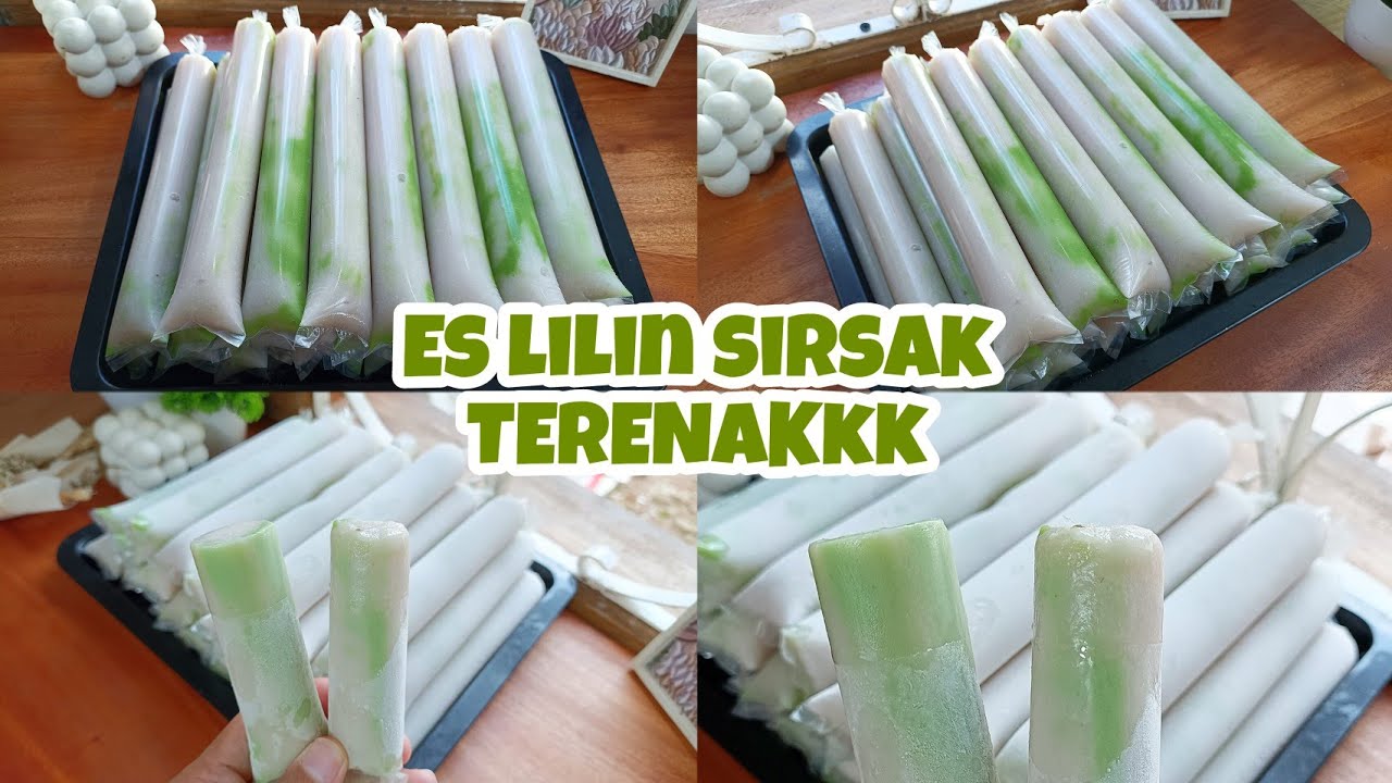 RESEP ES SIRSAK TERENAK BISA BUAT IDE JUALAN DISEKOLAHAN