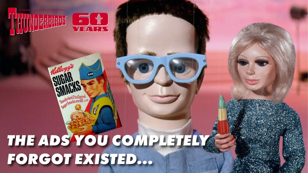 Таких больше не делают | Рекламные ролики Thunderbirds разных десятилетий!