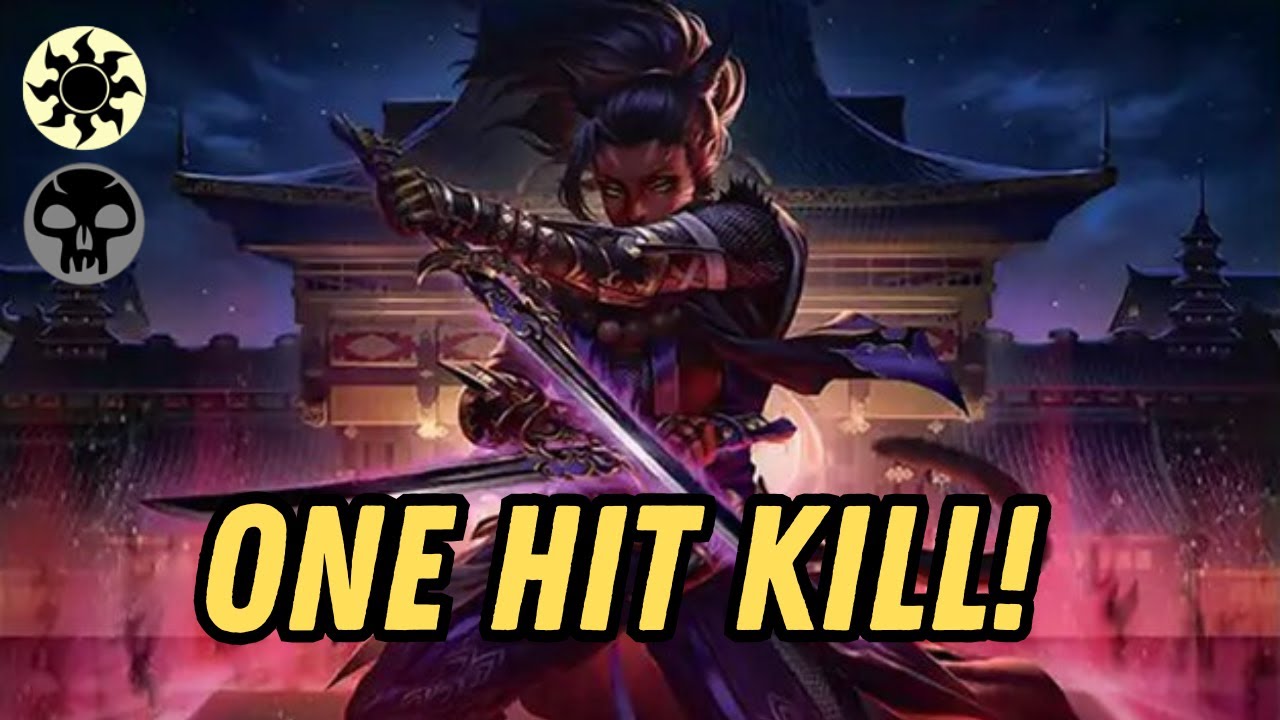 Ninja Blades One Shot Kill Combo! MTG Final Fantasy Standard MTG Arena.