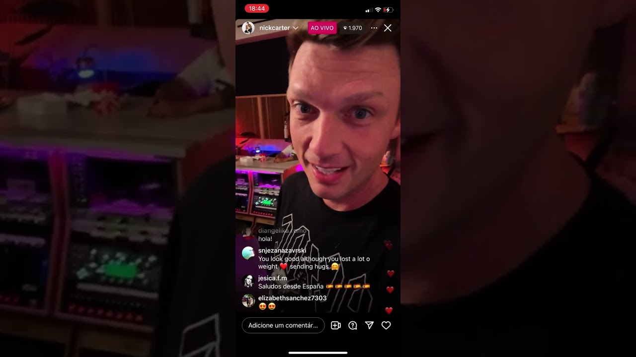 Nick Carter Instagram Live 2024/05/21