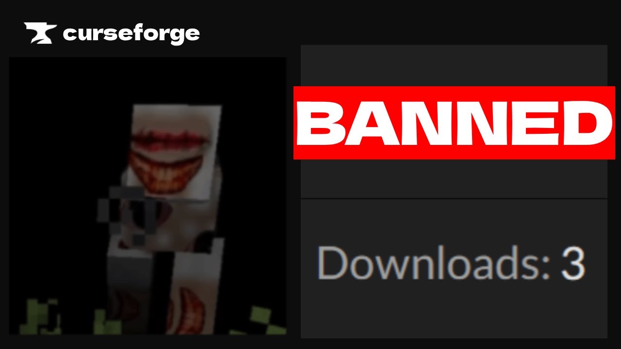 This Minecraft Mod Was BANNED from Curseforge
