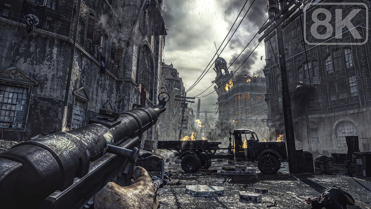 Soviet Brutality｜Berlin 1945｜Call of Duty World at War｜Veteran｜8K