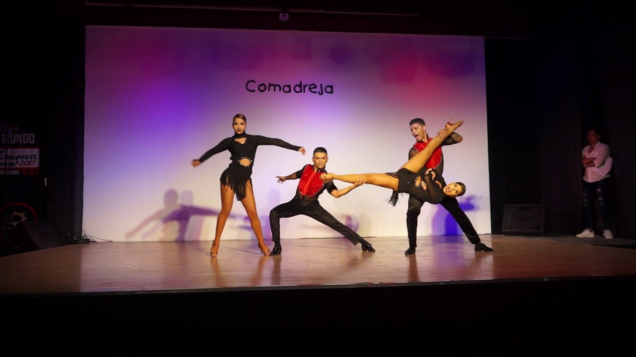 Jefferson y Adrianita Guasa y Evelyn - Comadreja Salsa Congress 2017