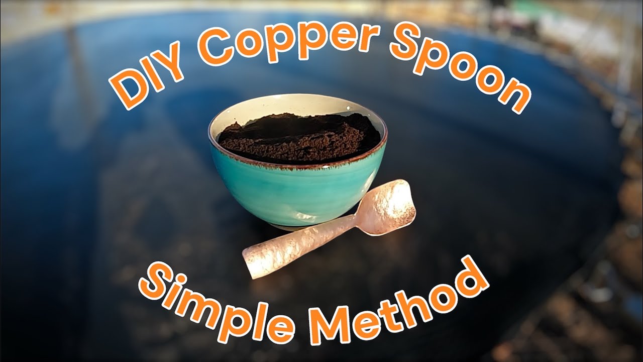 Simple DIY Copper Spoon- Hand Tools Only!