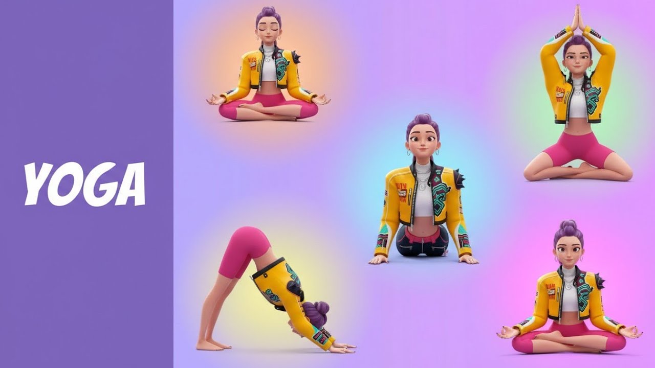 Rumi's Confidence Flow | Yoga for Confidence & Stability | Little Light Yoga pose 