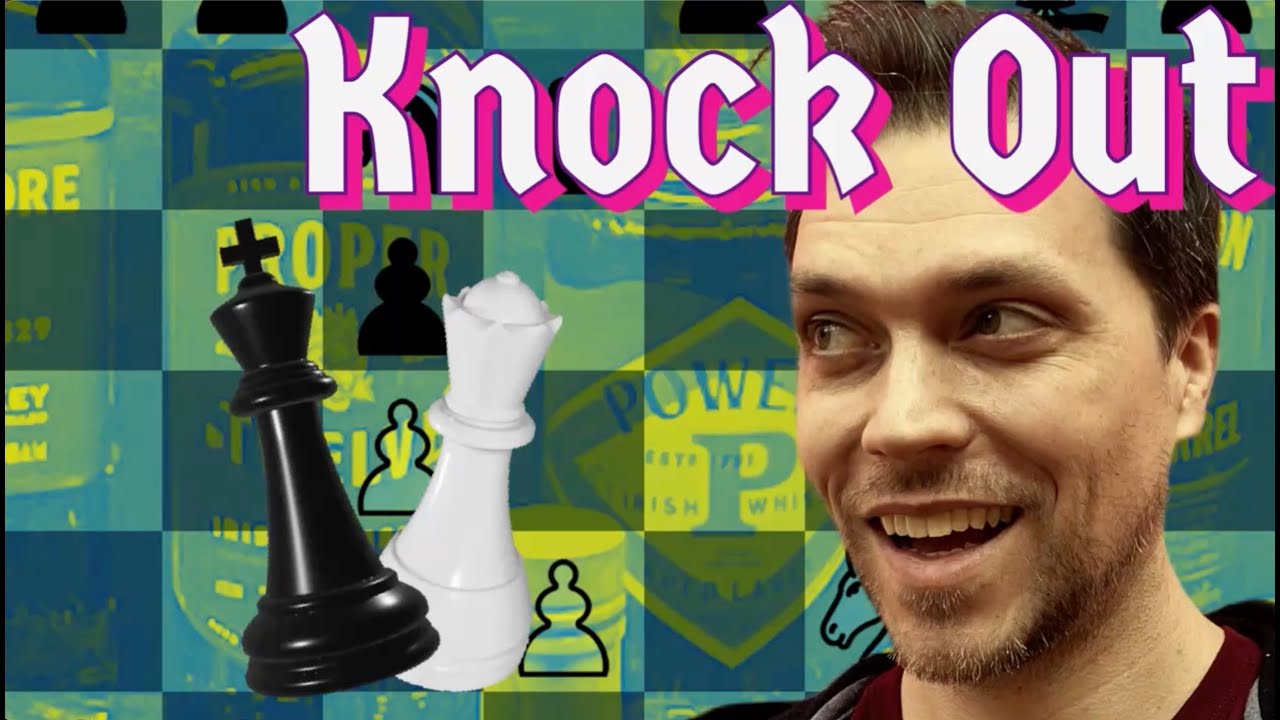 KNOCK out Mate | Gimme another minute! | Day 105 - Chess with Bill