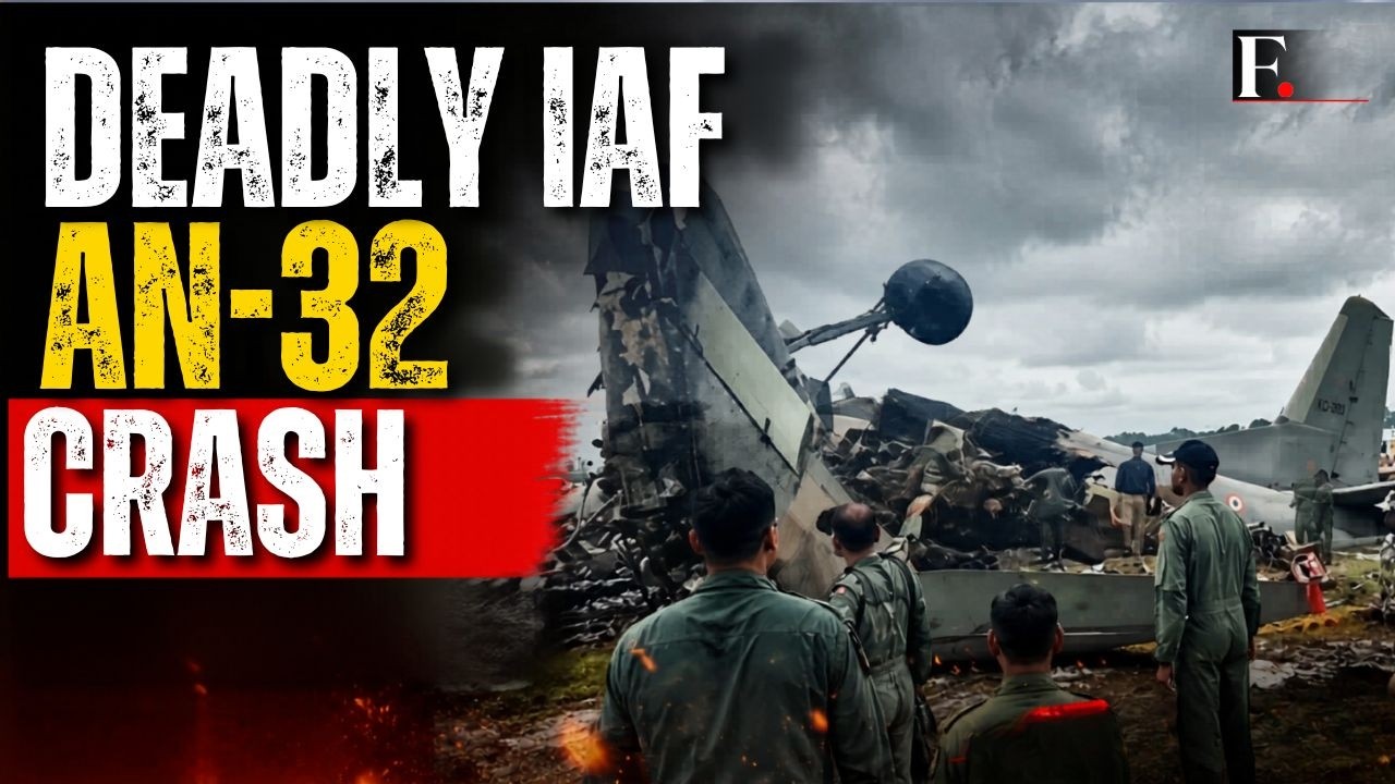 Indian Air Force Plane Crashes At Jorhat Airfield in Assam, Five Killed | N18G