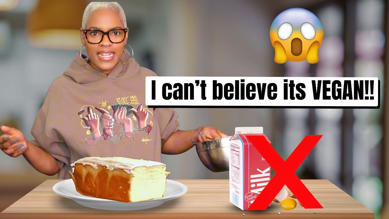 How to Make the Perfect Vegan Pound Cake | The BEST Vegan Dessert You'll Ever Eat!