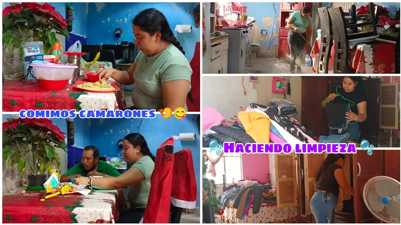 Preparando camarones empanizados 🍤 + organizando ropero 👚