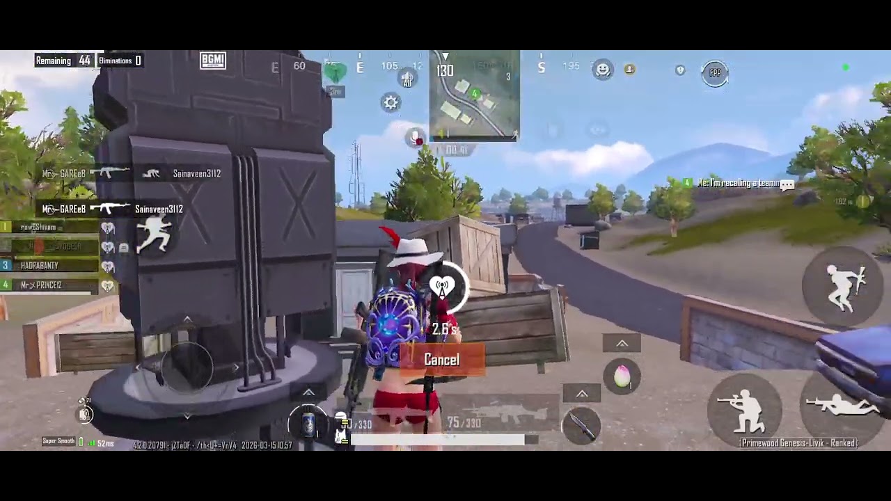 BGMI LIVIK GAME 