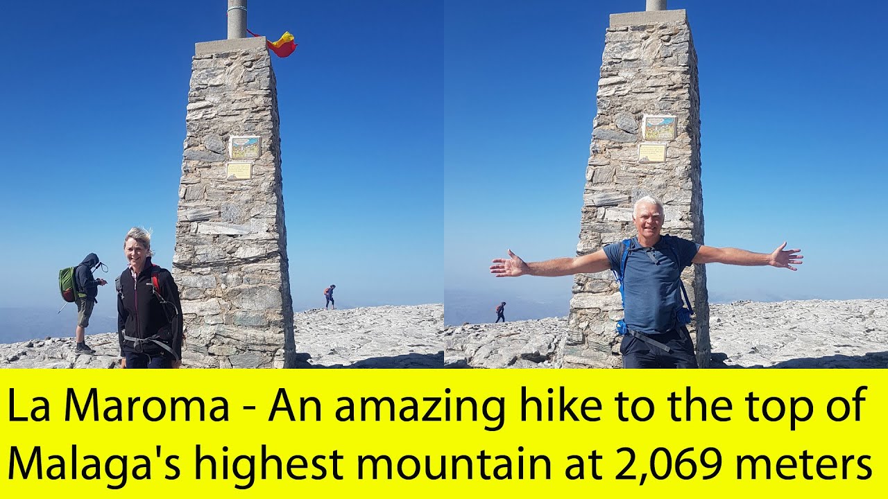 La Maroma - an amazing hike to the top of Malaga's highest mountain at 2,069 meters -TOP DAY OUT