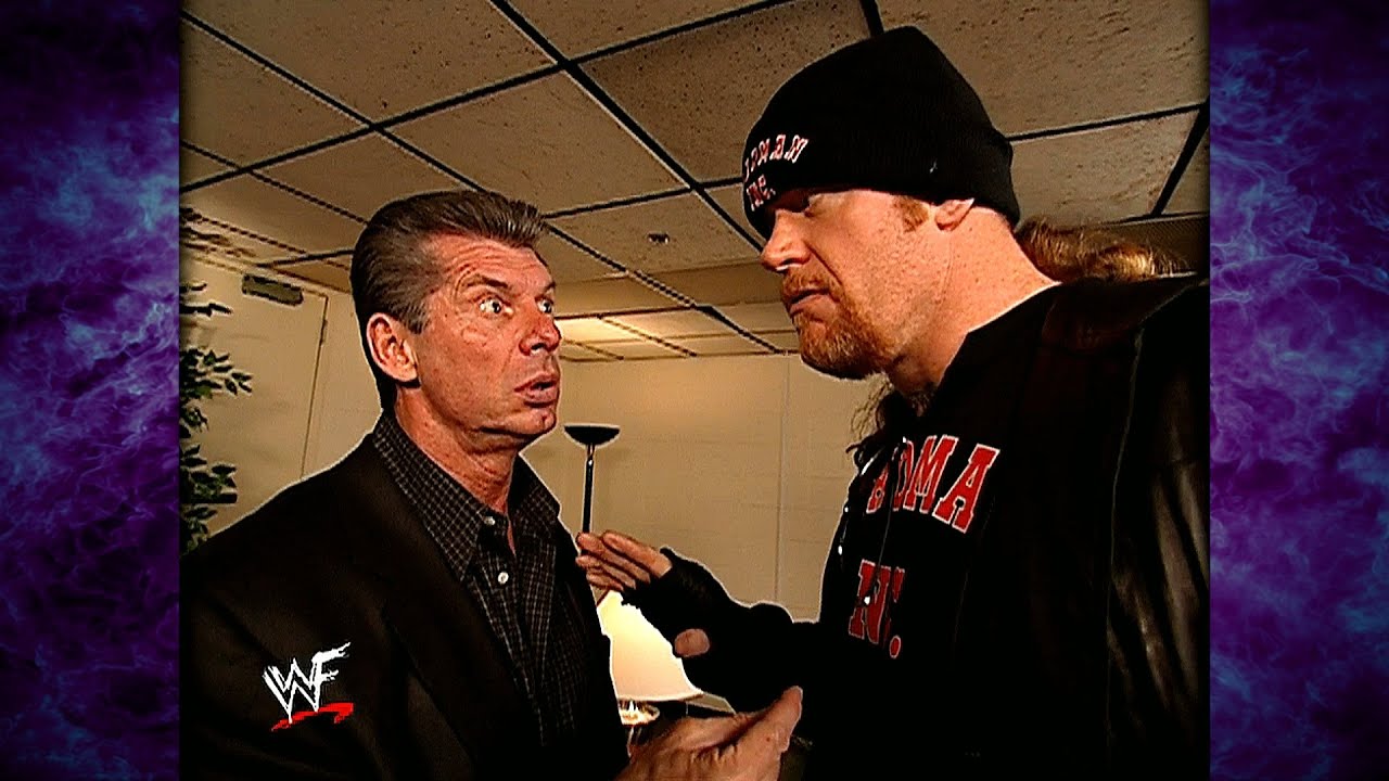 The Undertaker & Vince Backstage Segment (Prior To Heel Turn) 11/26/01