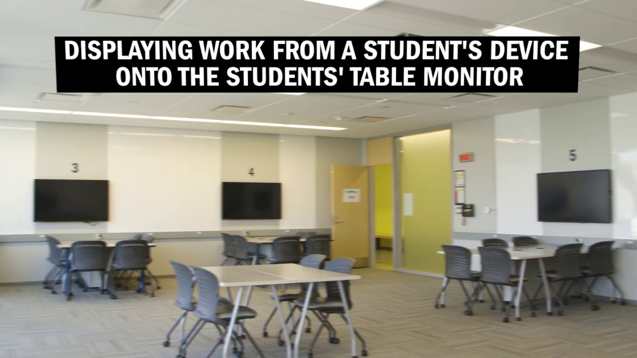 Teaching in an FCLS Classroom - Broadcasting a student's device