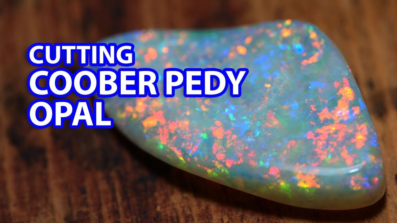 CUTTING OPAL AUSTRALIAN COOBER PEDY OPAL STAGE BY STAGE