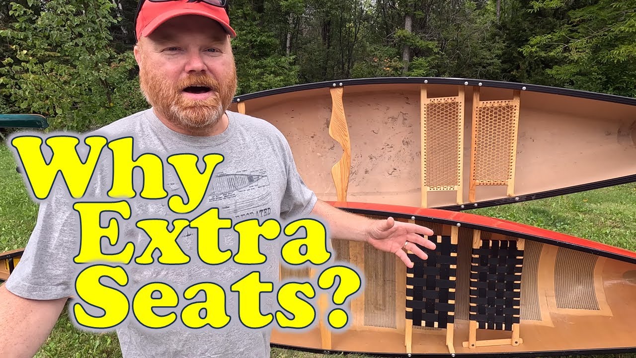 All About Canoe Trim. Why I add an extra seat.