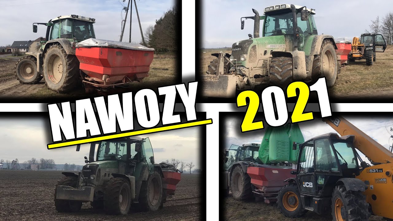 ★NAWOZY POD QQ 2021★RZEPAK I PSZENICA★FENDT 820 & RAUCH★DRON★