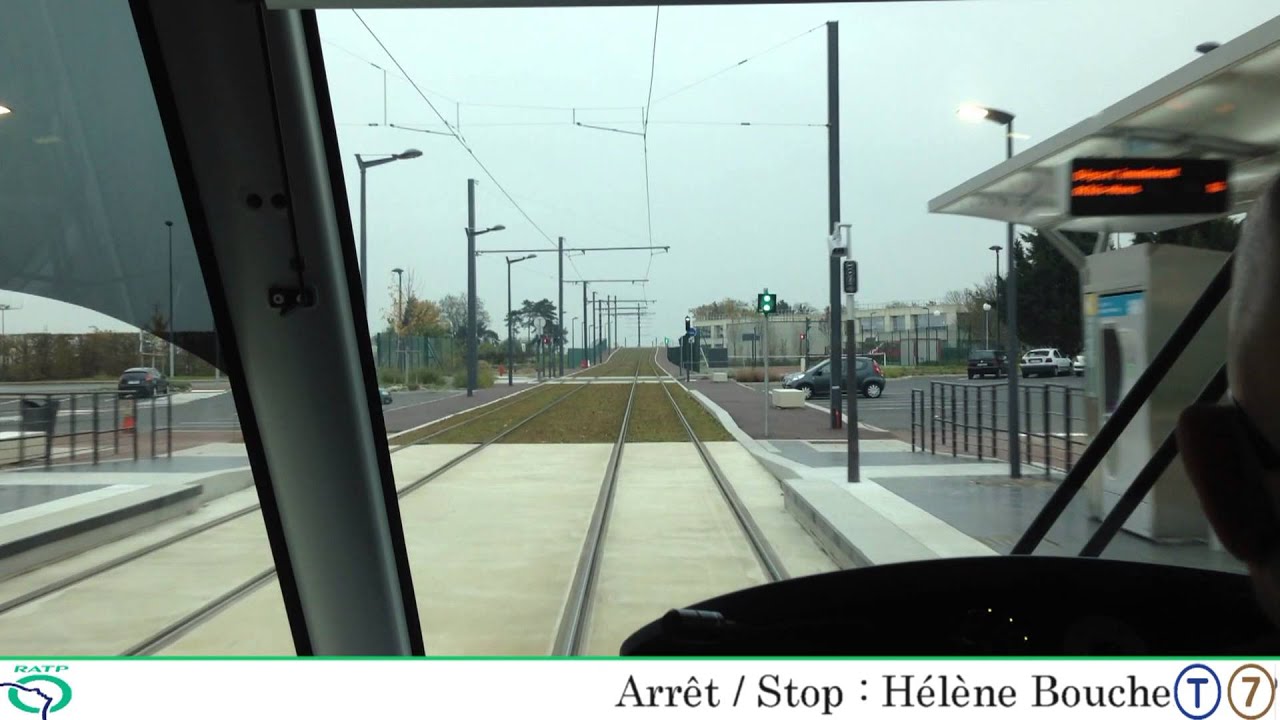 Tramway T7 de Porte de Rungis à Athis-Mons Part 2/2