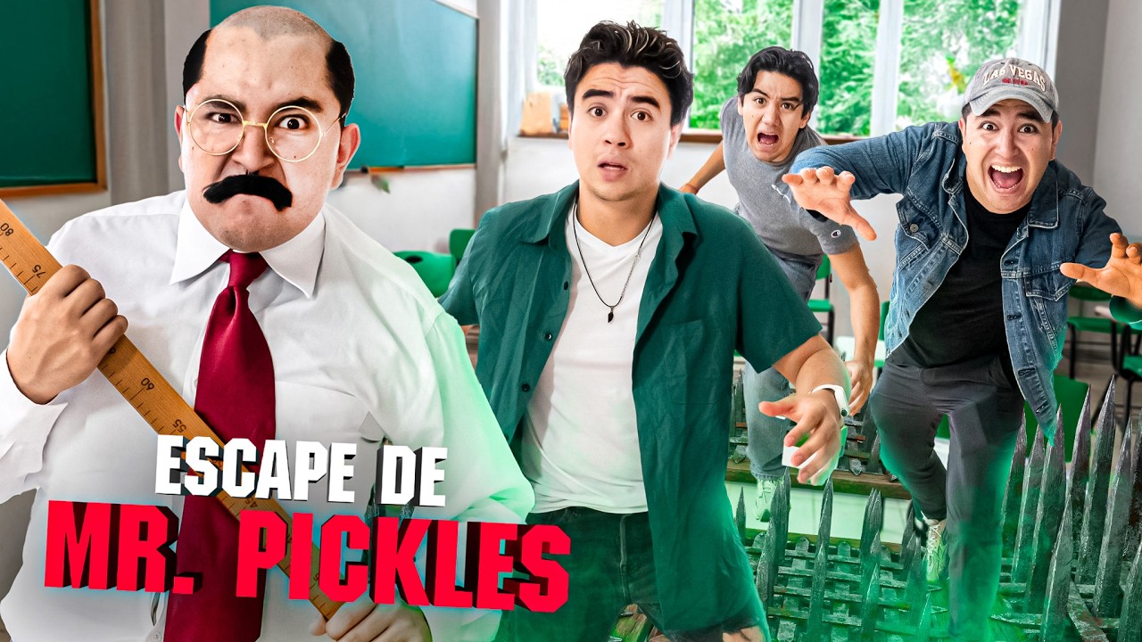 ESCAPE DE LA ESCUELA DE MR. PICKLES en la VIDA REAL
