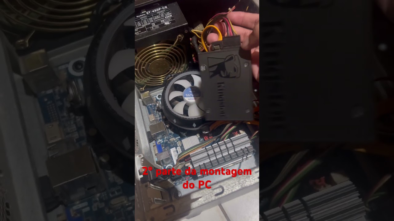 Segunda parte da montagem do PC