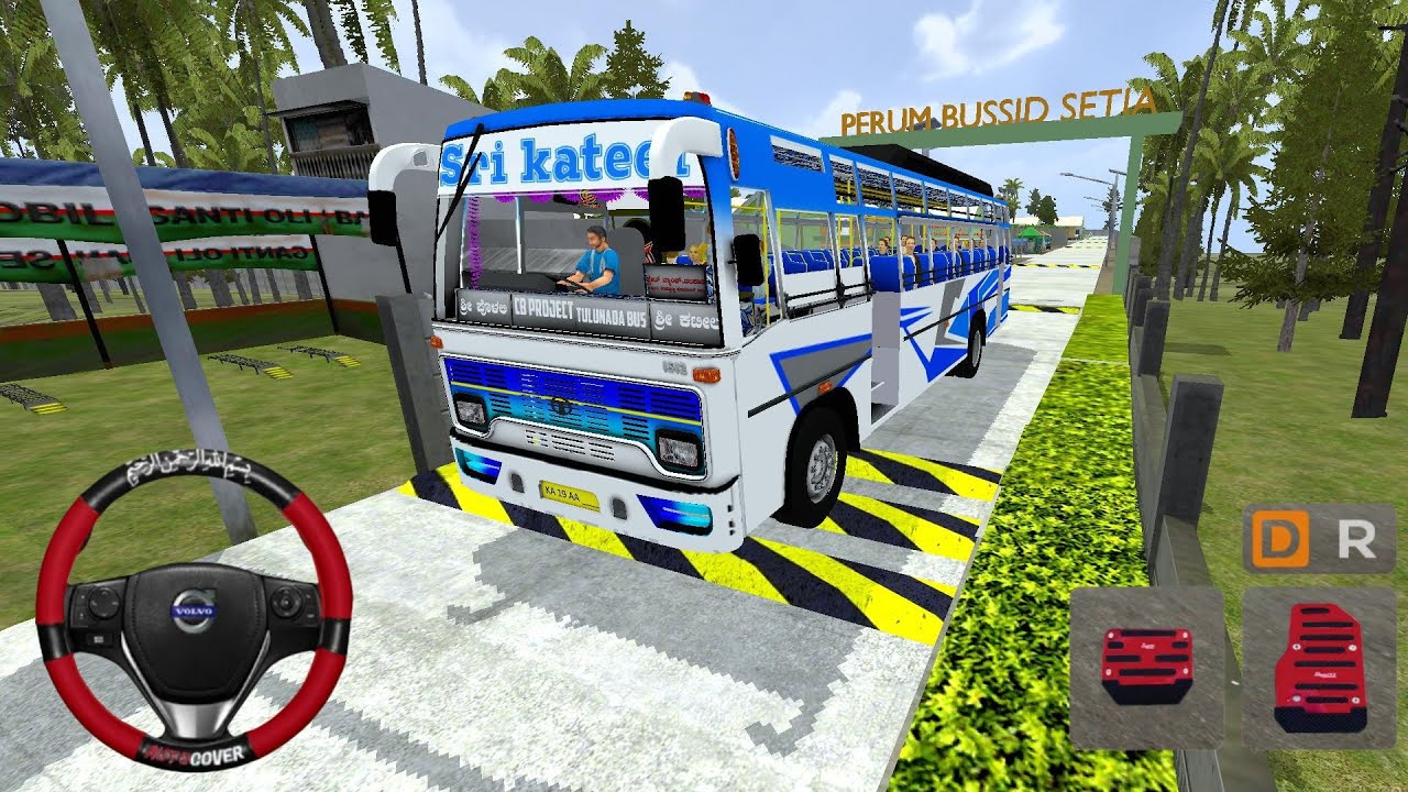 Tata v2 Bus Mod For Bussid Speed Breaker in Bus Simulator Indonesia Offroad Map Mod - Android Game
