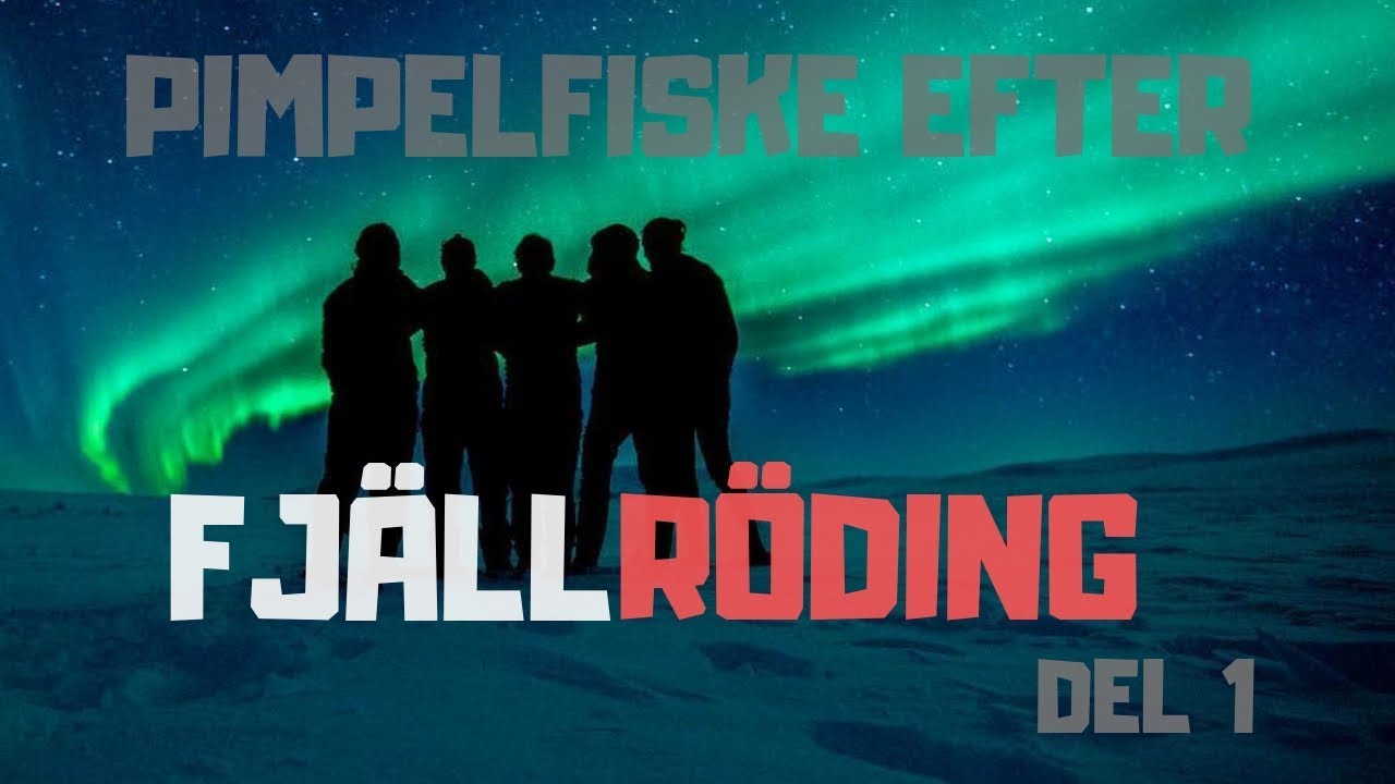 Pimpelfiske efter fjällröding - Icefishing for Arctic char