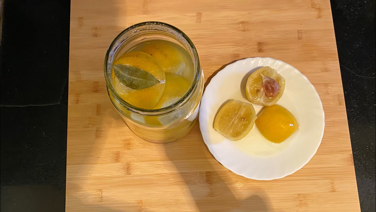LIMONES EN CONSERVA🍋🧂🧄🤌🏻😋👩‍🍳
