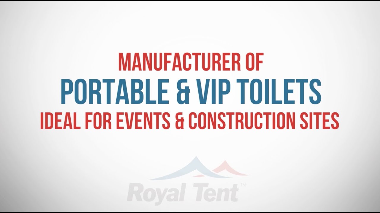 Royal Tent Portable Toilets - 0317001640 - VIP toilets - Portaloo