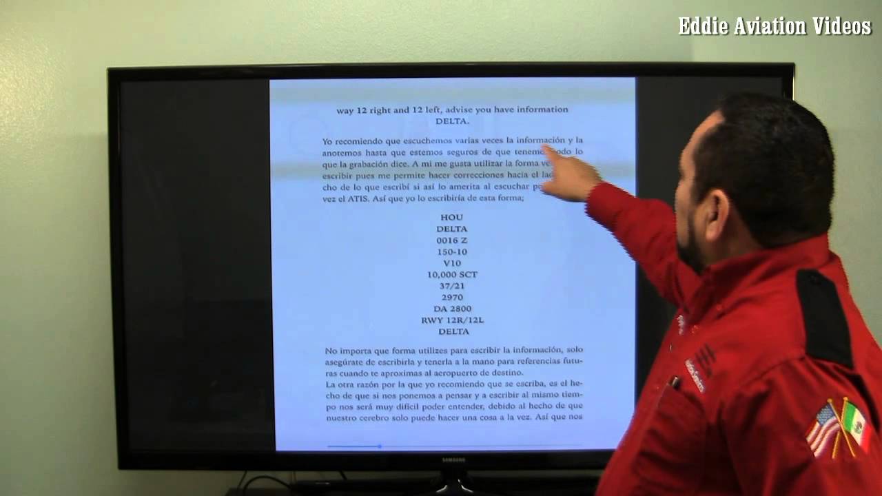 Que es el ATIS o la informacion del clima en aeropuertos controlados