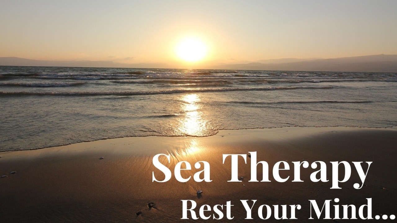 Relaxing Music & Ocean View for Meditation, Healing | Relieve Stress | Depression | Anxiety |