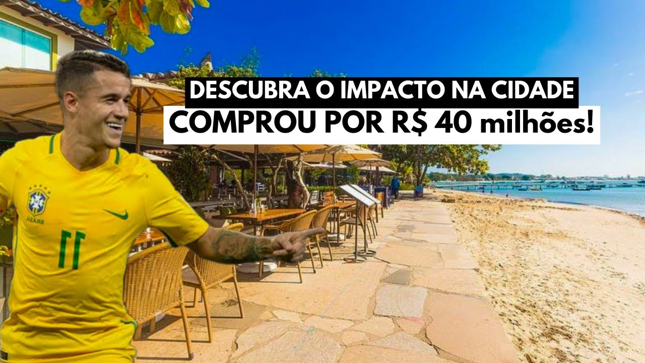 PHILIPPE COUTINHO COMPRA SHOPPING em Búzios RJ