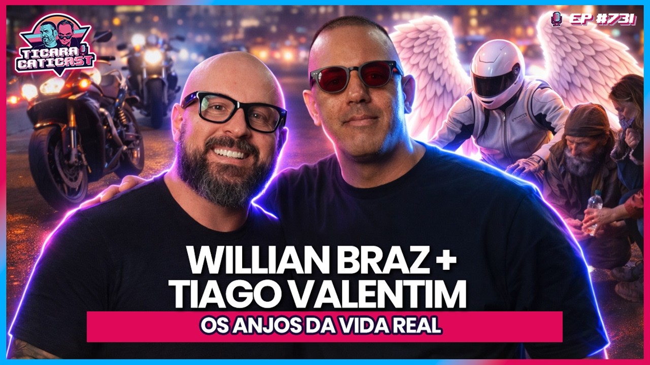 OS CARAS QUE FAZEM A DIFERENÇA - TICARACATICAST | EP 731
