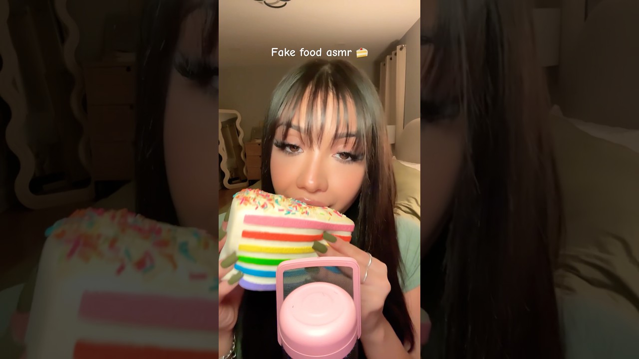 FAKE FOOD #asmrtriggers
