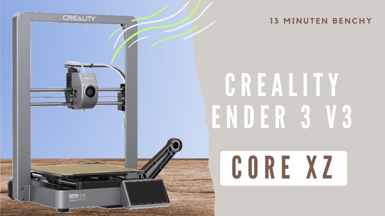 Creality Ender-3 V3 Review – Der neue Bettschubser Standard im 3D-Druck?