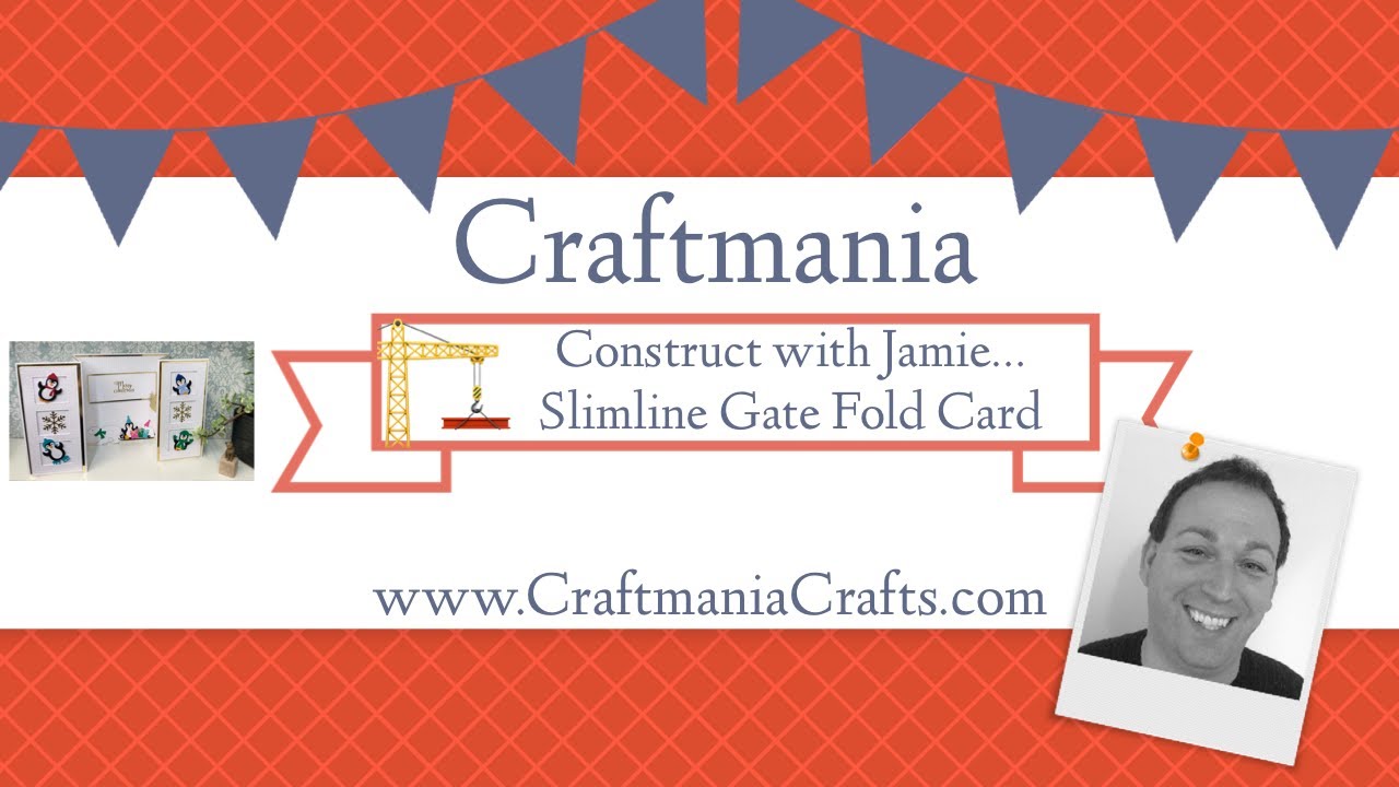 Jamie Rodgers Card Construction Tutorial – Slimline Gatefold Card