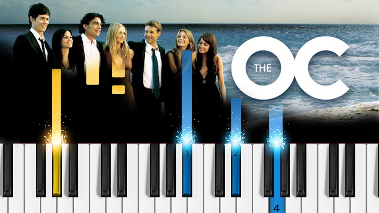 Phantom Planet - California (The OC theme song) - Piano Tutorial - How to play California on piano