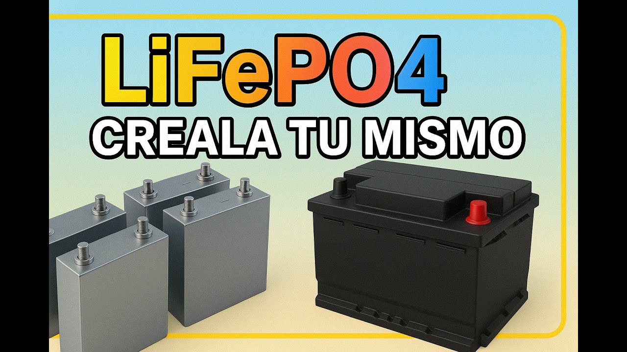 BATERIAA LIFEPO4 CREALA TU MISMO