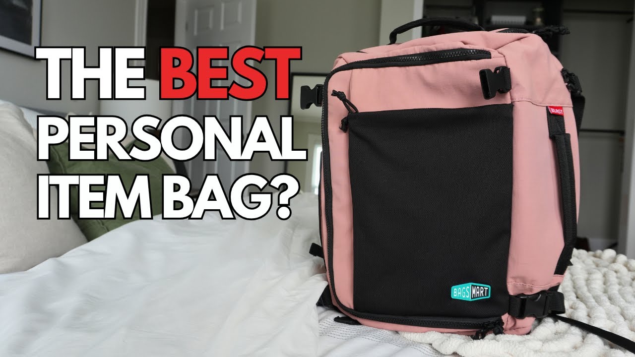 Is the BAGSMART Travel Backpack the BEST Personal Item Bag? FULL & HONEST REVIEW!