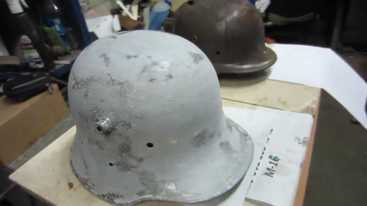 М-17, стальные обода на нем. каски. Александр (реставратор) 280