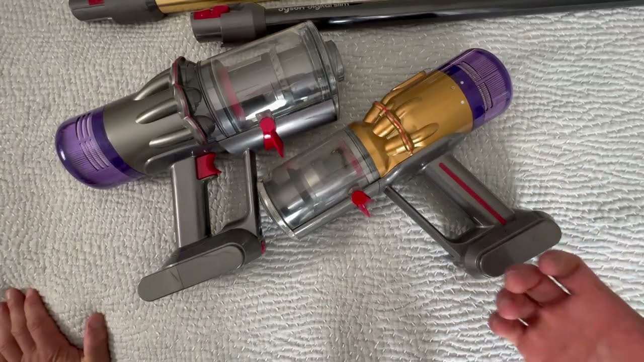 Dyson V9 Digital Slim vs Micro 1.5Kg Lightweight Vacuum Comparison