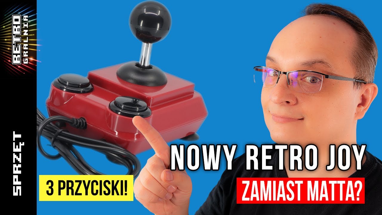 🕹️ Co tu kupić zamiast Matta i QuickShota? ArcadeR - joystick w standardzie Atari [RG#509]